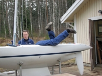 Bertil letar efter bättre kryssfart